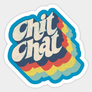 Chit Chat Sticker